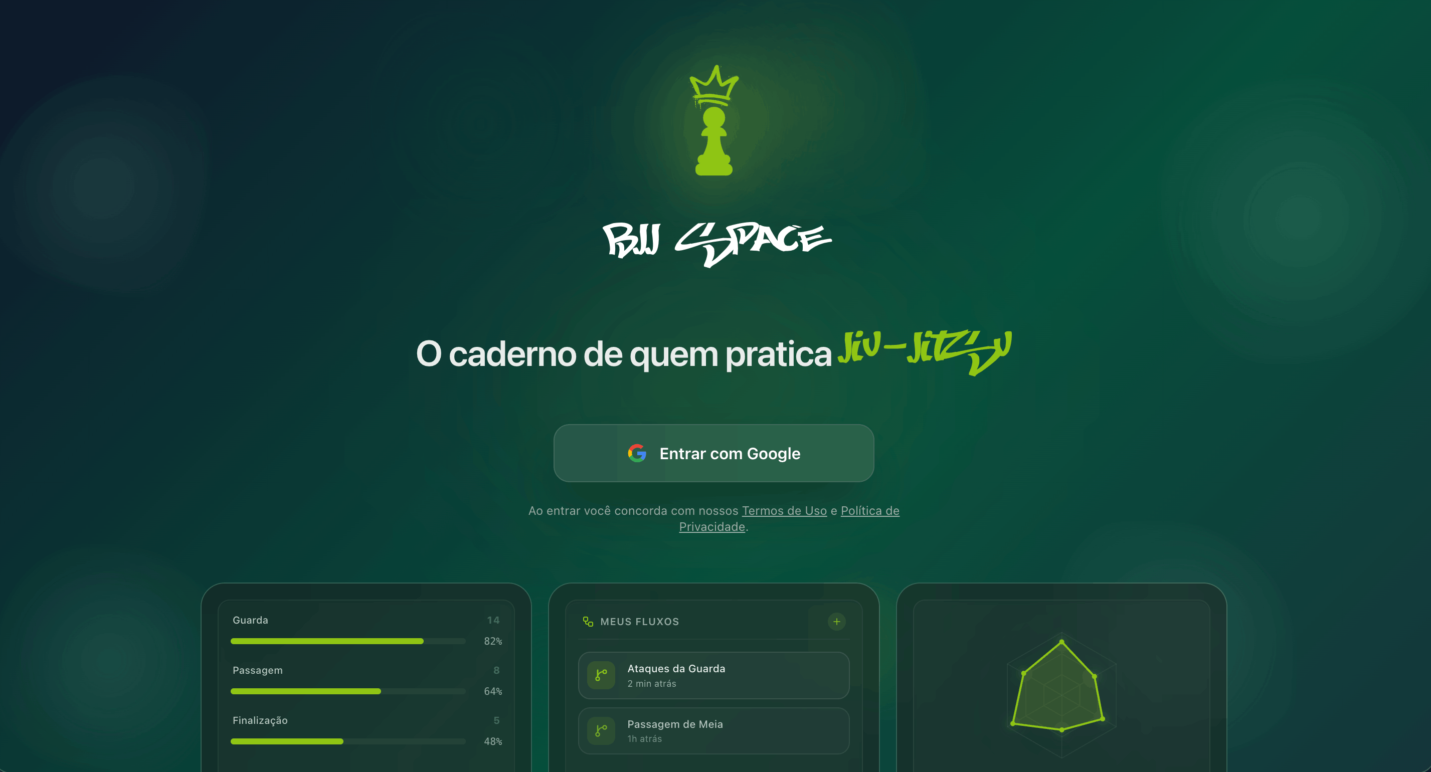BJJ Space — tela 1